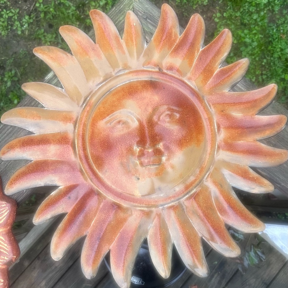 Sunburst Wall Art in Warm Tones